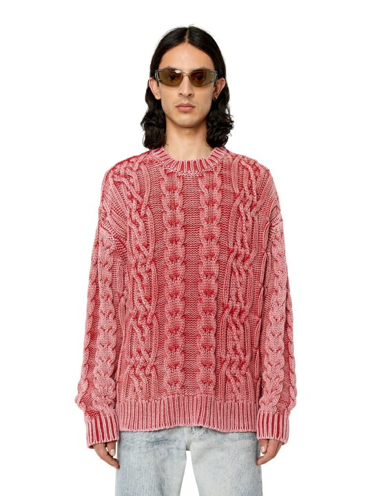 楽天市場】【SALE／40%OFF】DIESEL メンズ ニット ケーブルニット 