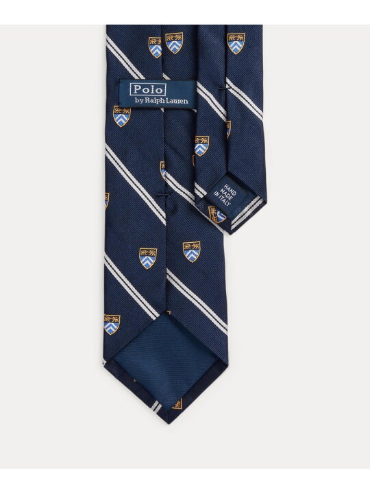 楽天市場】POLO RALPH LAUREN ストライプド シルク レップ クラブ タイ 