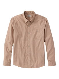 L.L.Bean コンフォート・ストレッチ・パフォーマンス・シャンブレー・シャツ、スライトリー・フィット　長袖 米国フィット・レギュラー エルエルビーン トップス シャツ・ブラウス ブラウン ブルー【送料無料】