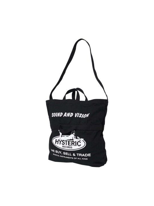 楽天市場】HYSTERIC GLAMOUR HYSTERIC RECORDS 2WAYトートバッグ 