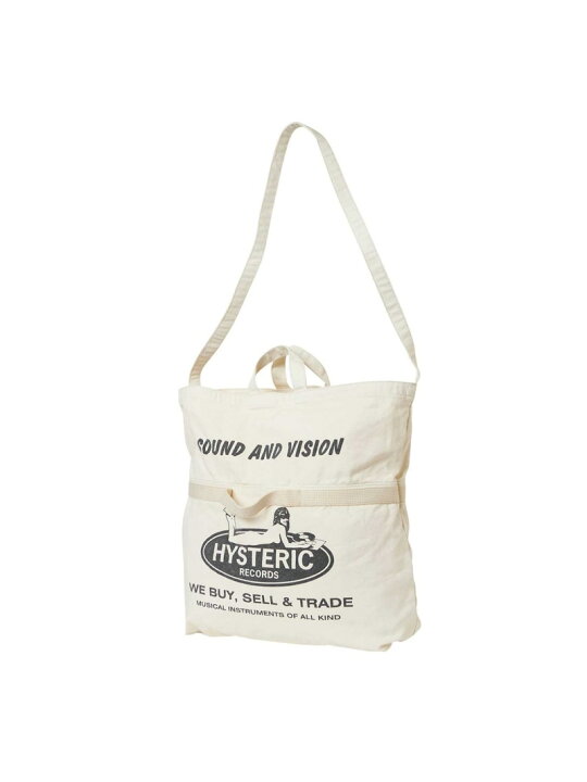 楽天市場】HYSTERIC GLAMOUR HYSTERIC RECORDS 2WAYトートバッグ 