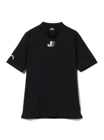 BEAMS GOLF ORANGE LABEL JONES / 別注 ポイント モックネックシャツ ビームス ゴルフ トップス カットソー・Tシャツ ホワイト ブラック グリーン【送料無料】