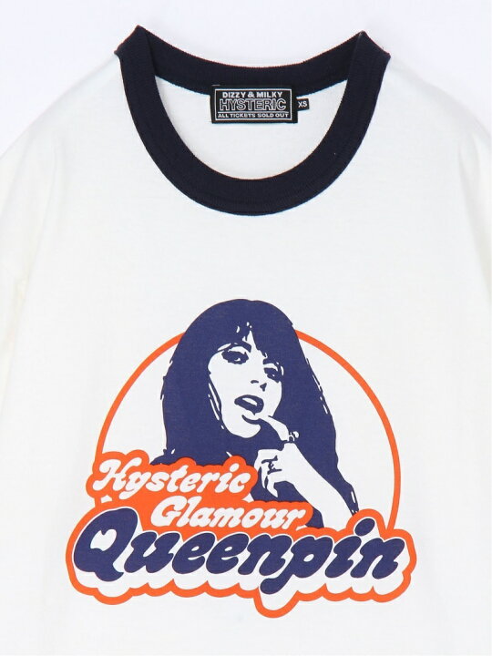 楽天市場】HYSTERIC GLAMOUR QUEENPIN Tシャツ ヒステリックグラマー
