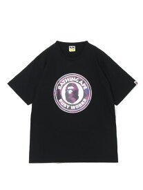 A BATHING APE COLOR CAMO BUSY WORKS TEE ア ベイシング エイプ トップス カットソー・Tシャツ ブラック ホワイト【送料無料】