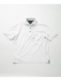 MEN'S BIGI 【DENHAM/デンハム】別注ポケットポロシャツ メンズ ビギ トップス ポロシャツ ホワイト ネイビー グレー【送料無料】