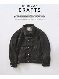 JOURNAL STANDARD relume クラフト デニム トラッカージャケット ジャーナル スタンダード レリューム ジャケット・アウター デニムジャケット ブルー ネイビー ブラック【送料無料】