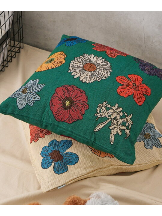 楽天市場】BIRTHDAY BAR 【SAHIR サヒール】Cushion cover flower 
