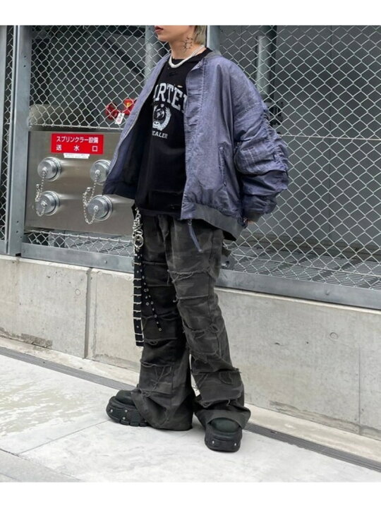 楽天市場】XU 【XU】washed shirring blouson MA-1 エムエーワン 