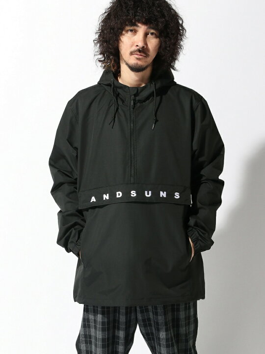 楽天市場】ANDSUNS (M)ANDSUNS ANORAK JKT アンドサンズ トップス 