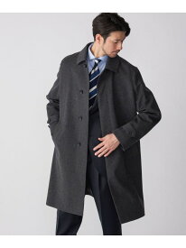 【SALE／30%OFF】SHIPS SHIPS: LORO PIANA FABRIC ストーム システム バルマカン コート シップス ジャケット・アウター カバーオール・ワークジャケット ネイビー グレー ブラウン【RBA_E】【送料無料】