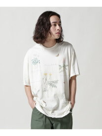 GARDEN TOKYO ANCELLM/アンセルム/BOTANICAL T-SHIRT ガーデン トップス カットソー・Tシャツ ホワイト グレー【送料無料】