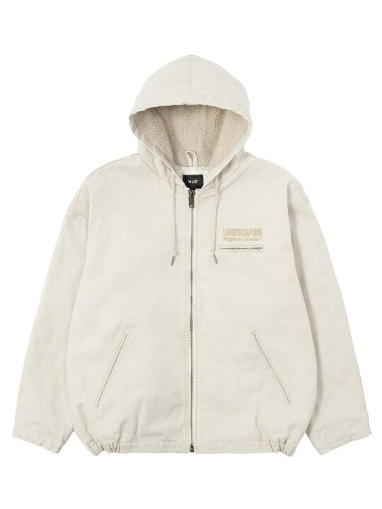 楽天市場】HUF HUF LANDSCAPING HOODED JACKET HUF ハフ ハフ  