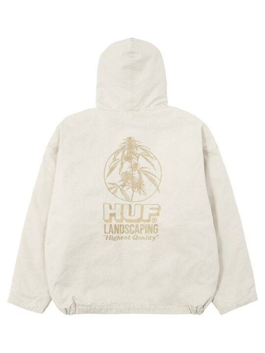 楽天市場】HUF HUF LANDSCAPING HOODED JACKET HUF ハフ ハフ  