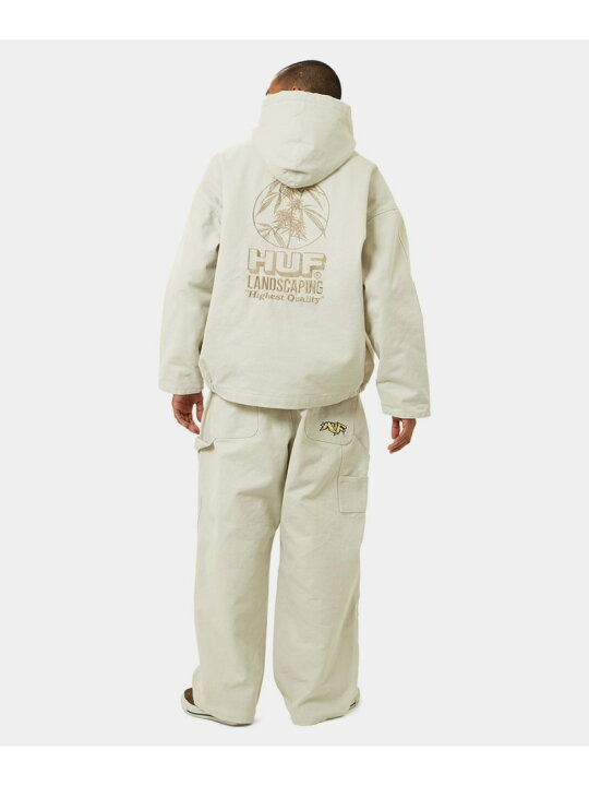 楽天市場】HUF HUF LANDSCAPING HOODED JACKET HUF ハフ ハフ 