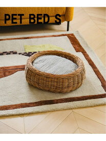 JOURNAL STANDARD FURNITURE 【LITTLERS/リトラーズ】WICKER PET BED SET S ペット ベッド ジャーナルスタンダードファニチャー インテリア・生活雑貨 その他のインテリア・生活雑貨【送料無料】