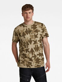 【SALE／50%OFF】G-Star RAW 【公式ショップ】ARROW CAMO LOOSE R T ジースターロゥ トップス カットソー・Tシャツ カーキ【RBA_E】