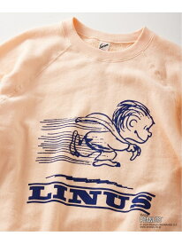 JOURNAL STANDARD relume 【PEANUTS * SPORTS WEAR by relume】別注 ハーフスリーブ スウェット ジャーナル スタンダード レリューム トップス カットソー・Tシャツ グレー ベージュ【送料無料】