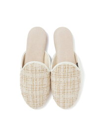 Francfranc ツイード ルームシューズ ホワイト フランフラン インテリア・生活雑貨 その他のインテリア・生活雑貨 ホワイト