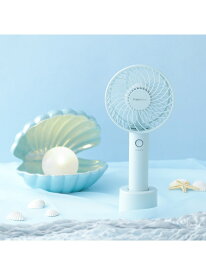 【SALE／20%OFF】Francfranc 2025年モデル フレ ハンディファン 携帯・手持ち扇風機 フランフラン インテリア・生活雑貨 扇風機・空気清浄機・加湿器 グリーン ホワイト【RBA_E】