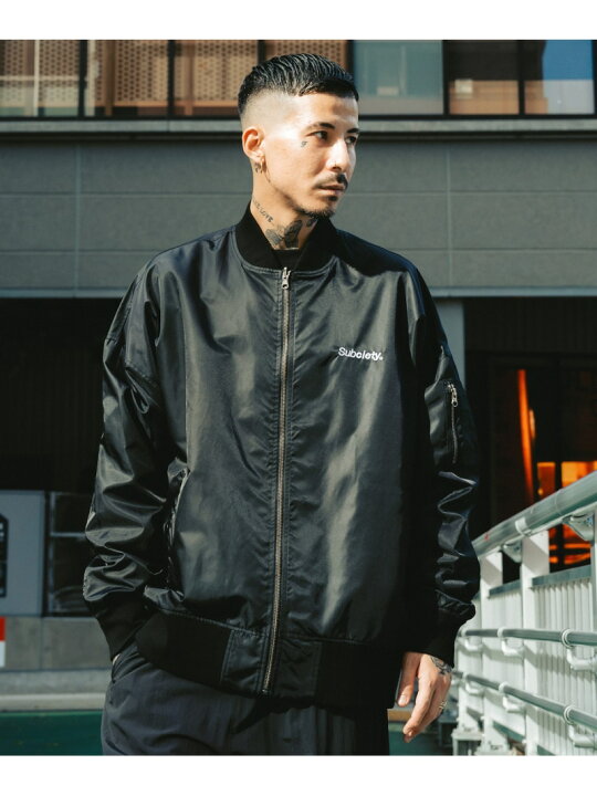 楽天市場】Subciety REVERSIBLE MA-1 サブサエティ ジャケット 