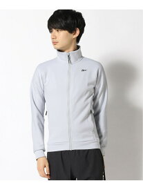 【SALE／50%OFF】Reebok (M)DMX STRETCH PIQUE TRK JKT リーボック ジャケット・アウター その他のジャケット・アウター グレー ブラック【RBA_E】【送料無料】