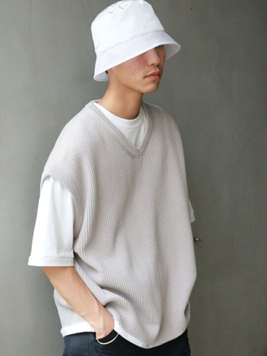楽天市場】GARDEN TOKYO crepuscule/クレプスキュール/KNITVESTSP/別注 
