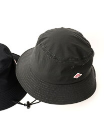 NOLLEY'S goodman 【DANTON/ダントン】POLYESTER BUCKET HAT DT-H0047 ノーリーズ 帽子 ハット グレー ブラック【送料無料】