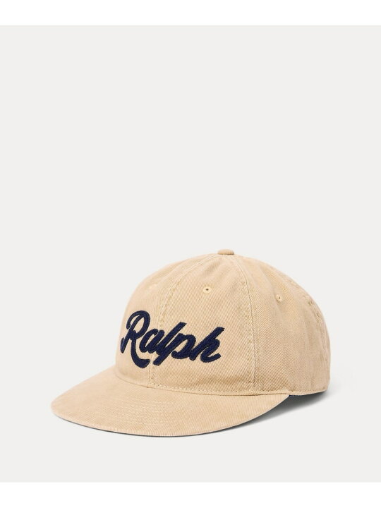 楽天市場】POLO RALPH LAUREN アップリケド ツイル ボール キャップ 