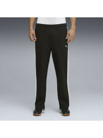 PUMA ユニセックス T7 リラックスド ジャガード トラック パンツ プーマ パンツ ジャージ・スウェットパンツ ブラック【送料無料】