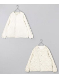 【SALE／30%OFF】nanamica Reversible Down Cardigan フリークスストア ジャケット・アウター ダウンジャケット・ダウンベスト ホワイト グリーン ネイビー ブラック【RBA_E】【送料無料】