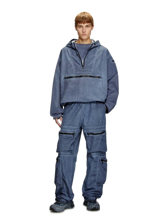 楽天市場】DIESEL メンズ ハーフジップ ジャケット J-NOODE-A  