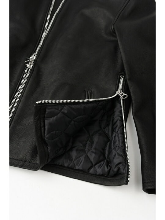 楽天市場】【SALE／40%OFF】BAL *COLLARLESS LEATHER JACKET バル  