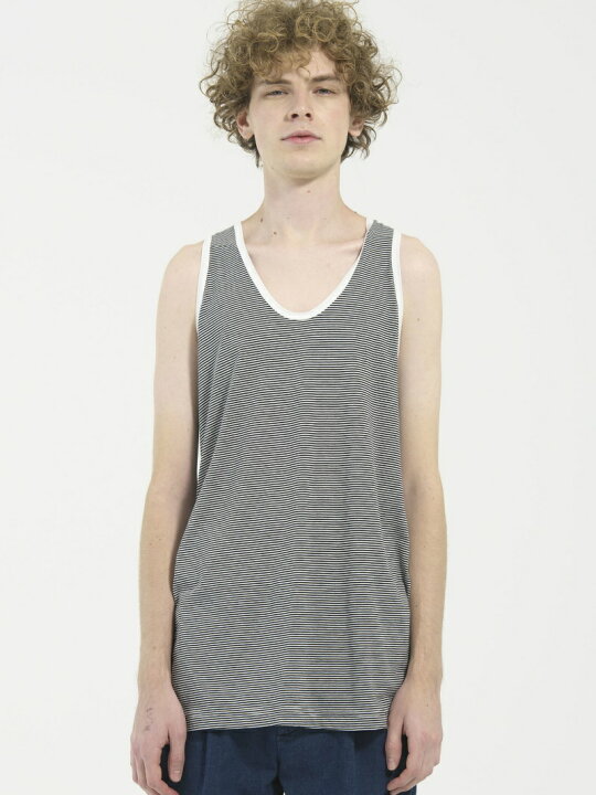 楽天市場】【SALE／40%OFF】VICTIM LONG BORDER TANK TOP ヴィクティム 