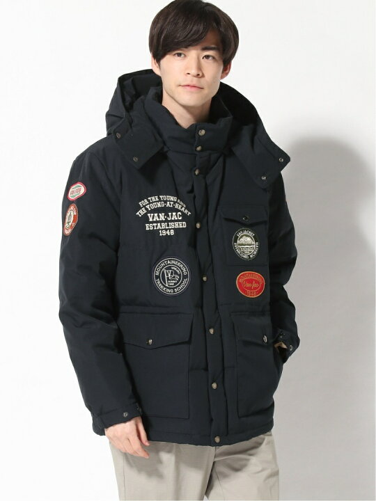 楽天市場】【SALE／30%OFF】VAN ワッペンダウンジャケット ヴァン 