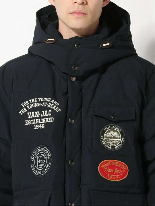 楽天市場】【SALE／30%OFF】VAN ワッペンダウンジャケット ヴァン 