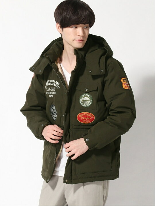 楽天市場】【SALE／30%OFF】VAN ワッペンダウンジャケット ヴァン 