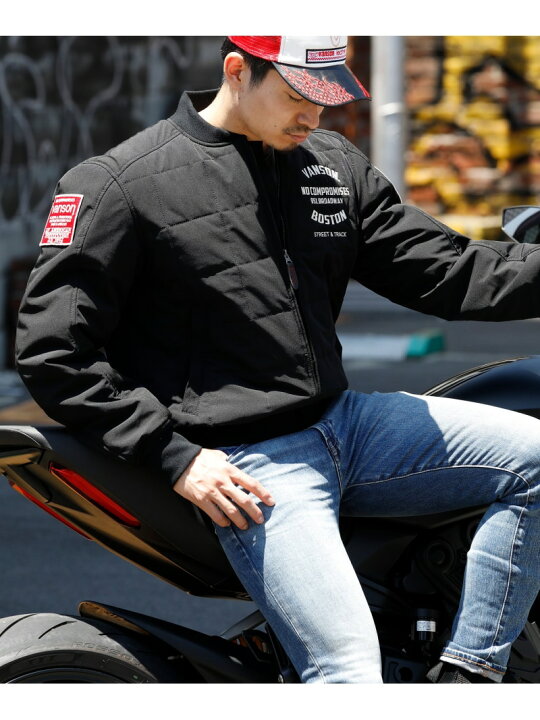 楽天市場】Vanson Leathers NYLON JACKET バンソンレザーズ ジャケット 