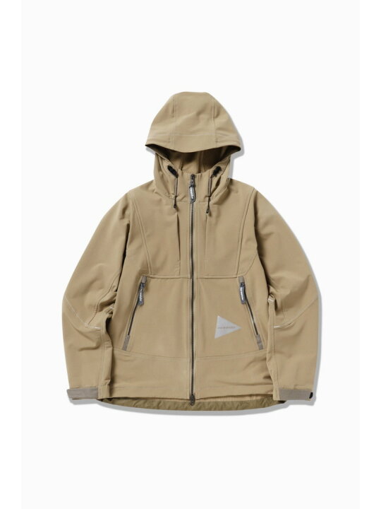 楽天市場】and wander light stretch shell jacket アンドワンダー 