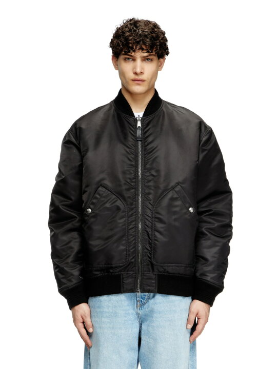 楽天市場】DIESEL メンズ ボンバージャケット エンブロイダリー  