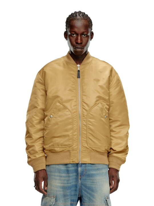 楽天市場】DIESEL メンズ ボンバージャケット エンブロイダリー 