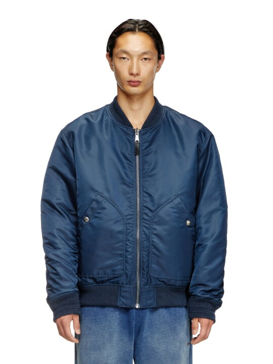 楽天市場】DIESEL メンズ ボンバージャケット エンブロイダリー 