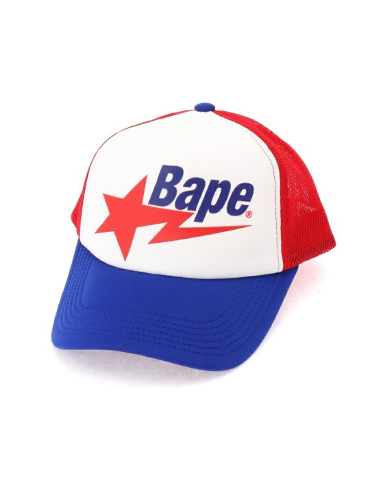 楽天市場】A BATHING APE BAPE STA MESH CAP M ア ベイシング エイプ 