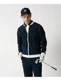 UNITED ARROWS GOLF 【別注】＜TaylorMade*UNITED ARROWS＞ ユニセックス ジップ ブルゾン ユナイテッドアローズ スポーツ・アウトドア用品 ゴルフグッズ グリーン ホワイト ネイビー【送料無料】