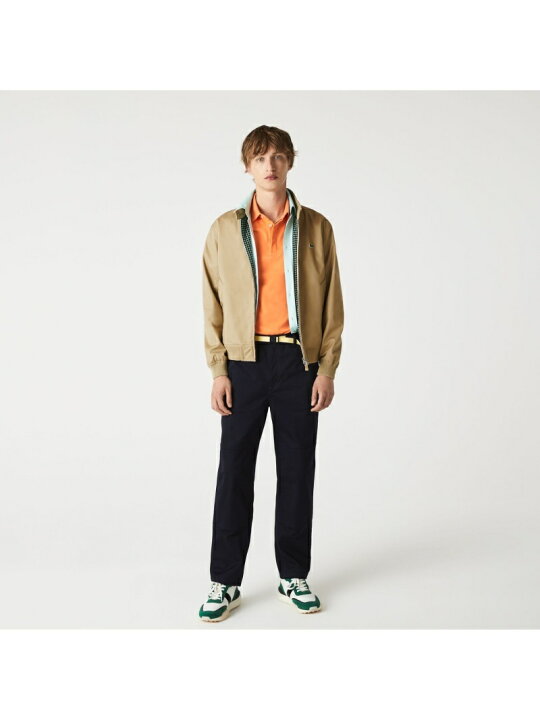 楽天市場】【SALE／40%OFF】LACOSTE 裏チェック耐水ハリントン 