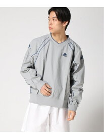 【SALE／58%OFF】Kappa Kappa/(M)ウーブンビステジャケット ニッキー トップス スウェット・トレーナー グリーン グレー【RBA_E】【送料無料】