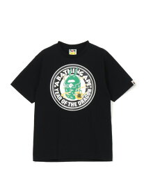 A BATHING APE YEAR OF THE DRAGON TEE ア ベイシング エイプ トップス カットソー・Tシャツ ブラック レッド ホワイト【送料無料】