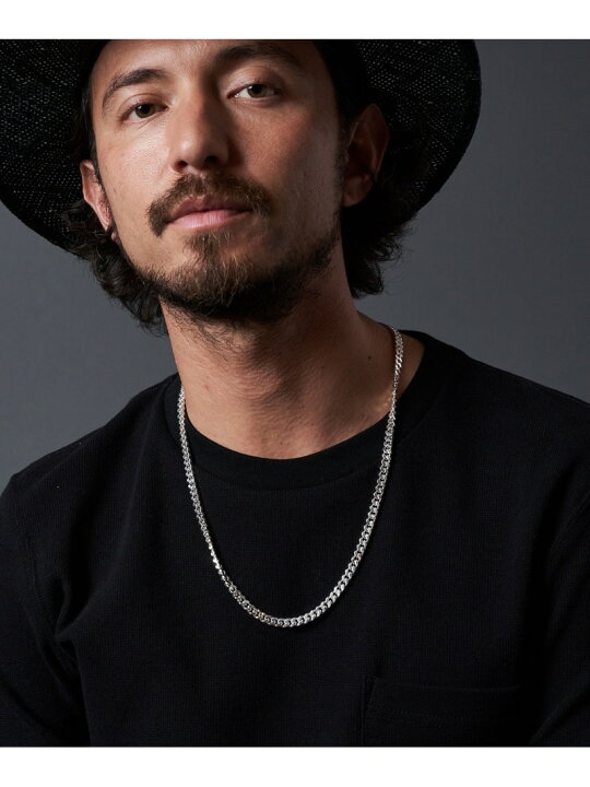 楽天市場】Magine SILVER WIDE KIHEI CHAIN NECKLACE:シルバーワイド 