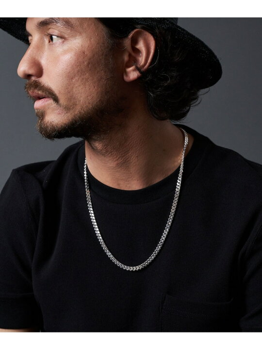 楽天市場】Magine SILVER WIDE KIHEI CHAIN NECKLACE:シルバーワイド 
