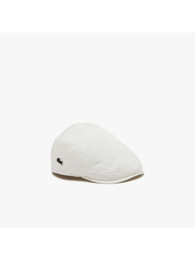 rba_rb09 ショップ LACOSTE メンズ 帽子 ヘア小物 ラコステ ベーシックコットンハンチング 数量限定 ネイビー ホワイト 送料無料 ブラック ベージュ ベレー帽