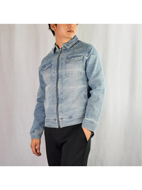 楽天市場】OILCAKE デニムストレッチG-JKT エーダブルシー ジャケット 